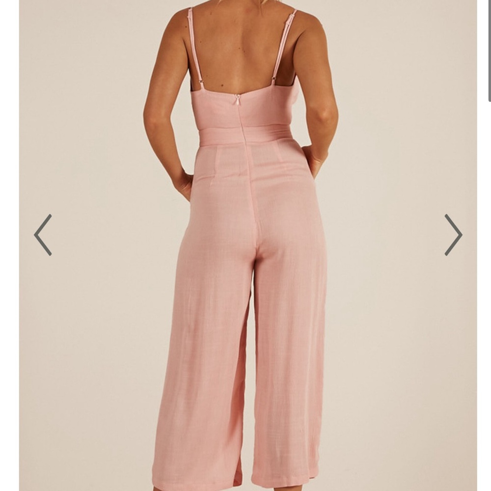 Renewed Jumpsuit in Blush - Picture 2 of 7